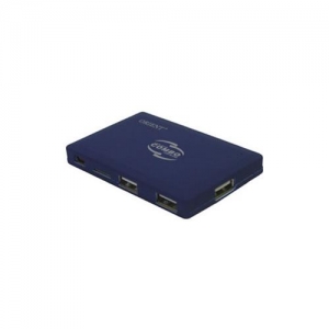 All-in-One External ORIENT CO-730 (SDHC/microSD/miniSD/MS Duo/M2) + HUB 3ports USB2.0, black