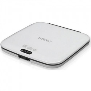 LiteOn eTAU108-01  DVDRW, White, Slim External, USB 2.0