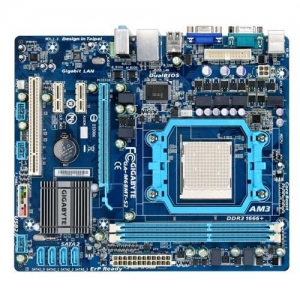 GigaByte GA-M68MT-S2 Socket AM3, GF 7025, 2*DDR3, SVGA+PCI-E, SATA+RAID, ALC888B 8ch, GLAN, COM, mATX