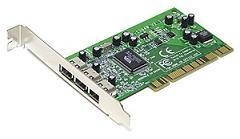 Tekram TR-1394W 3-port, 400mbps, VIA chipset, Retail