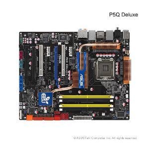 ASUS P5Q DELUXE Socket775, iP45, 4*DDR2, 3*PCI-E,ATA133,SATA+RAID,AD2000B 8ch,2*GLAN,1394,ATX